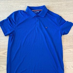 Tommy Hilfiger Men's Vibrant Blue Polo Shirt